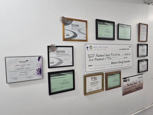Community grants and food safety certifications